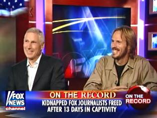 Shared/Temunot/Fox kidnapped journalists Steve Centanni Olaf Wiig